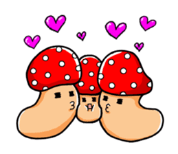 Bowlful Mushrooms sticker #10197645