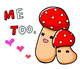 Bowlful Mushrooms sticker #10197647