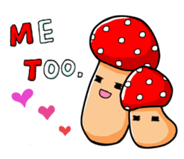 Bowlful Mushrooms sticker #10197647
