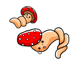 Bowlful Mushrooms sticker #10197653