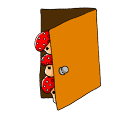 Bowlful Mushrooms sticker #10197656