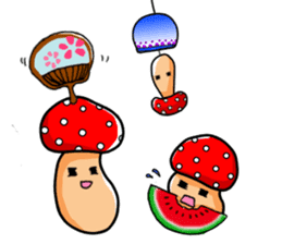 Bowlful Mushrooms sticker #10197658