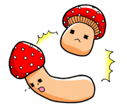 Bowlful Mushrooms sticker #10197659