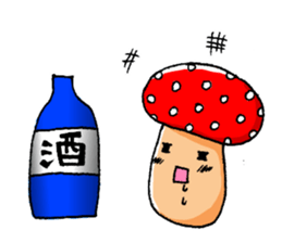 Bowlful Mushrooms sticker #10197660