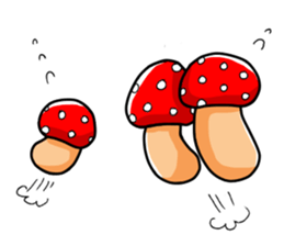 Bowlful Mushrooms sticker #10197663