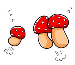 Bowlful Mushrooms sticker #10197663
