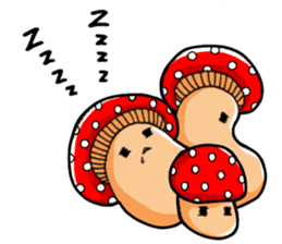 Bowlful Mushrooms sticker #10197665