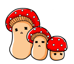 Bowlful Mushrooms sticker #10197667