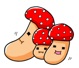 Bowlful Mushrooms sticker #10197668