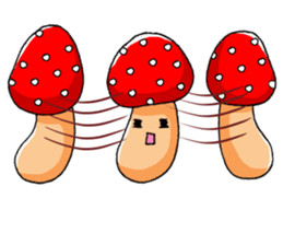 Bowlful Mushrooms sticker #10197669
