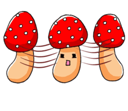 Bowlful Mushrooms sticker #10197669