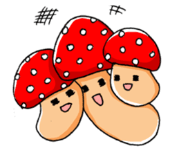 Bowlful Mushrooms sticker #10197670