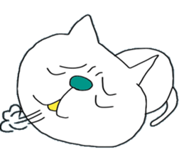 cat facial expression cute sticker No1 sticker #10197784