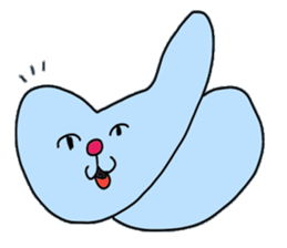 cat facial expression cute sticker No1 sticker #10197790