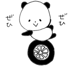 faintly panda sticker #10198214