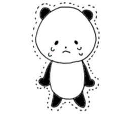 faintly panda sticker #10198228