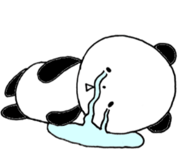 faintly panda sticker #10198229