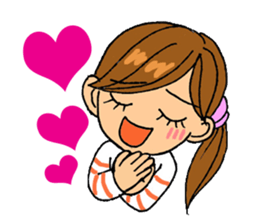 Dear cool girl sticker #10198814