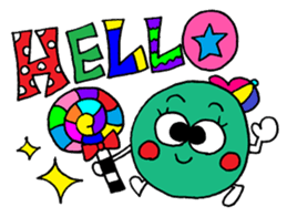 Colorful message sticker 4 sticker #10199366