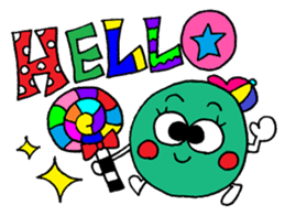 Colorful message sticker 4 sticker #10199366