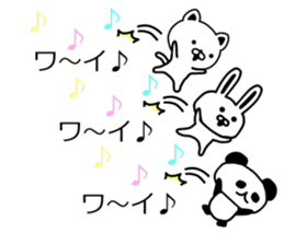 The balloon of animals sticker #10199794