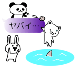 The balloon of animals sticker #10199822