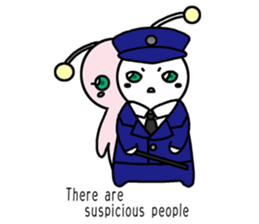 ALIEN FIVE-English- sticker #10200054