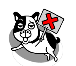 cowdog sticker #10200788