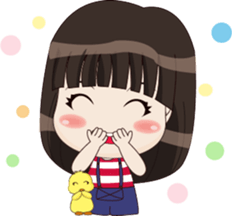 Patty Lovely Girl sticker #10200800