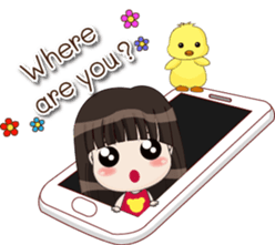 Patty Lovely Girl sticker #10200809