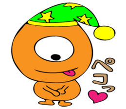 Invitation monster sticker #10200837