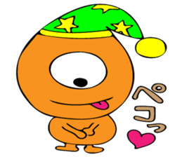 Invitation monster sticker #10200837