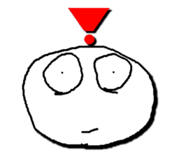 Random Face Dude sticker #10201213