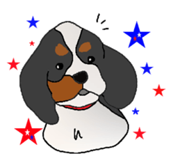 American cocker tan sticker #10201512