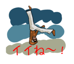 Friends of amusing Capoeira sticker #10201893
