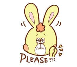 Bunny-chan and Rabbit-kun sticker #10202114