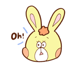 Bunny-chan and Rabbit-kun sticker #10202115