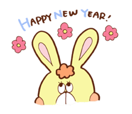 Bunny-chan and Rabbit-kun sticker #10202119