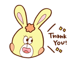 Bunny-chan and Rabbit-kun sticker #10202120