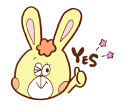 Bunny-chan and Rabbit-kun sticker #10202129