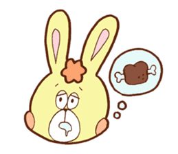 Bunny-chan and Rabbit-kun sticker #10202137