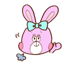 Bunny-chan and Rabbit-kun sticker #10202141