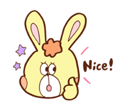 Bunny-chan and Rabbit-kun sticker #10202147