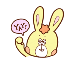 Bunny-chan and Rabbit-kun sticker #10202150