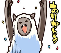 A sheep Man sticker #10202424