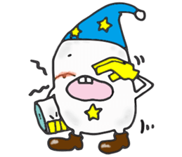 Naughty STUDIO's Ghost sticker #10202500