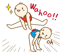Mr.Gymnast-2(English) sticker #10202598