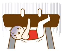 Mr.Gymnast-2(English) sticker #10202601