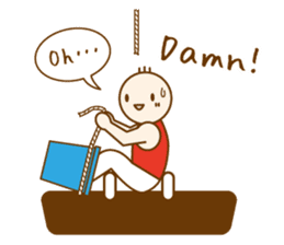 Mr.Gymnast-2(English) sticker #10202603