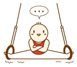 Mr.Gymnast-2(English) sticker #10202604